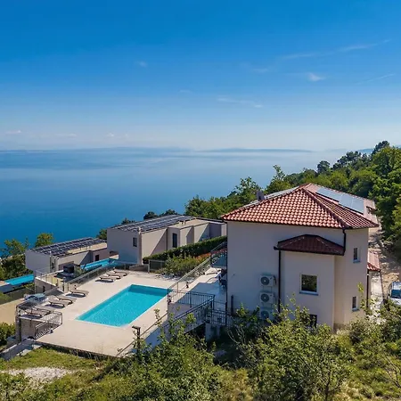 Esarjo With Heated Pool And Sea View Veprinac